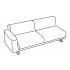 Sofa met armleuning R (200b x 85d)
